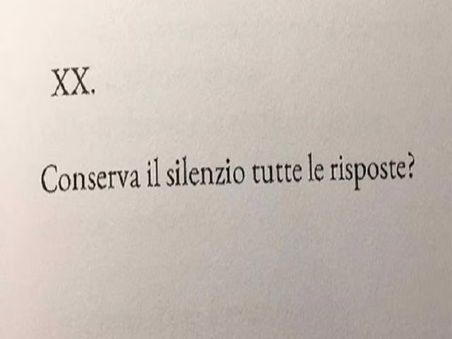 frasi brevi sul silenzio 