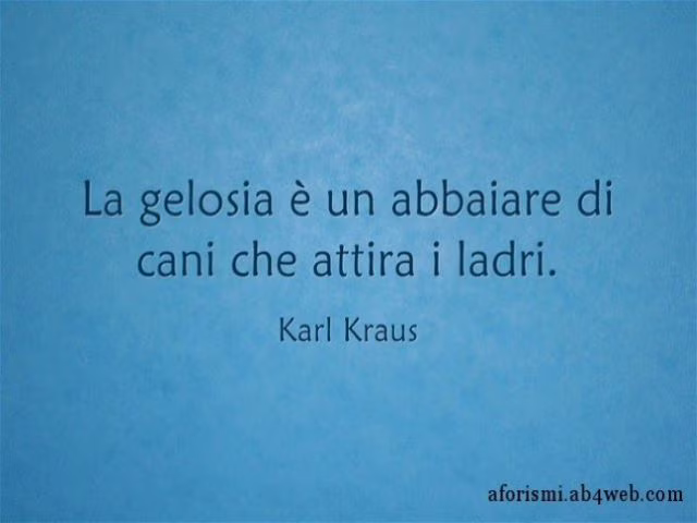 frasi celebri sulla gelosia