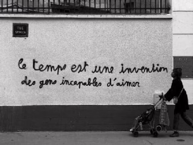 frasi d'amore sul tempo