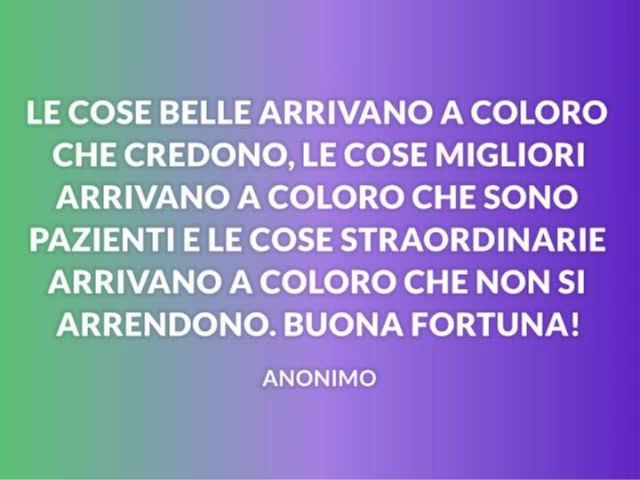 frasi fortuna