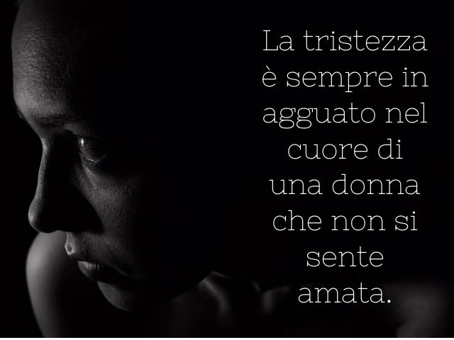 frasi tristezza d'amore