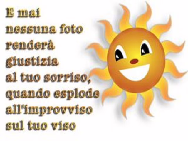 il tuo sorriso