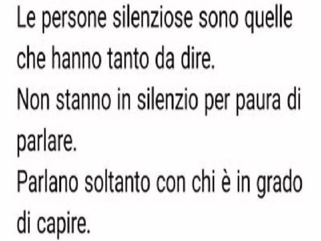 immagine silenzio