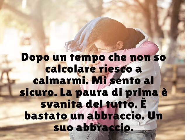 immagini di un abbraccio