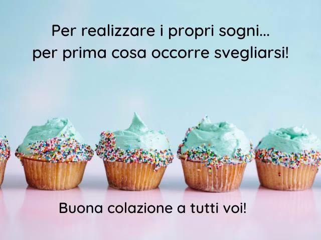 la colazione perfetta