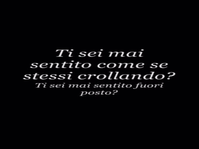 la tristezza nell'anima