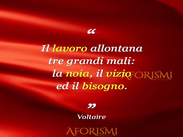 lavoro frasi 