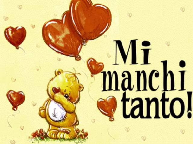 mi manca il mio ragazzo