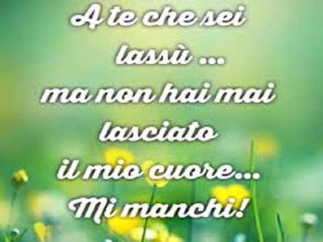 mi manchi amore