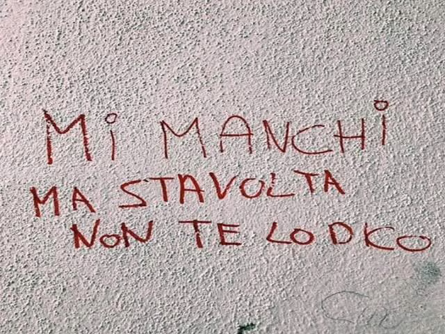 mi manchi troppo