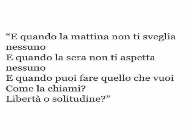 poesia sulla solitudine