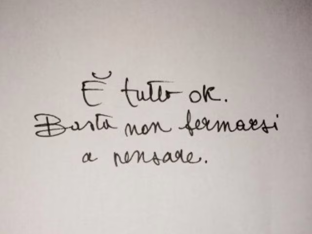 sei miei pensieri