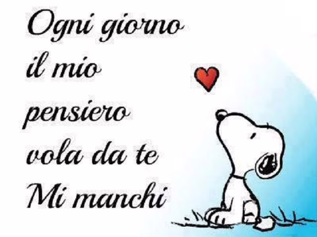 sei tu che mi manchi