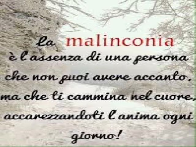 tristezza