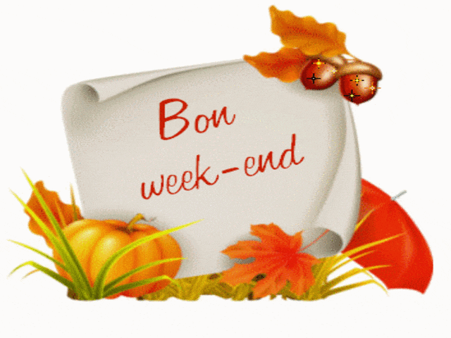 Buon fine settimana in francese 1