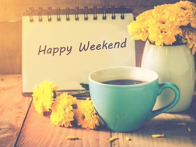 Buon fine settimana in inglese 4