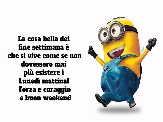 Buon weekend immagini simpatiche 1