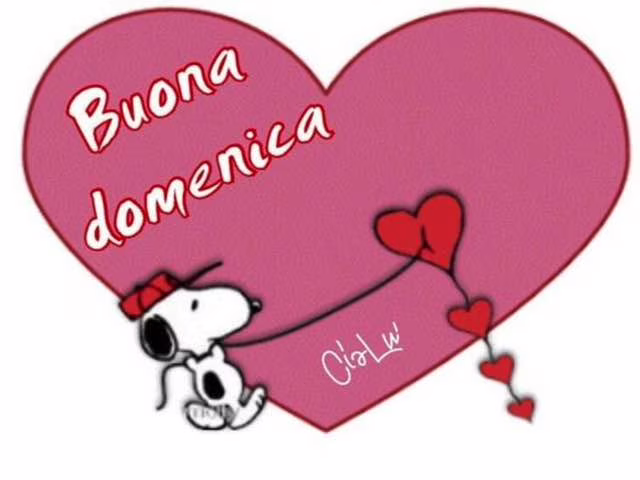 buona domenica con amore