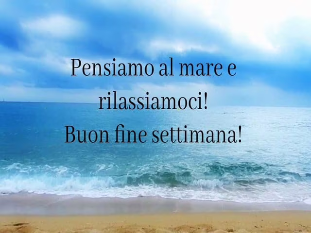 foto buon weekend 2