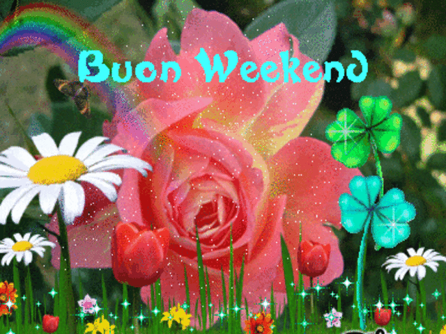 Immagini buon weekend gif 3