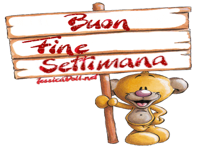 Immagini buon weekend gif