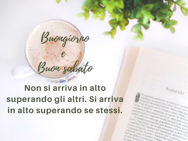 buongiorno buon sabato immagini