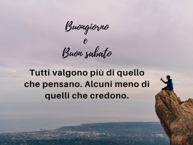 buongiorno e buon sabato immagini