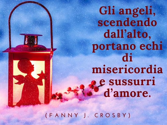 angeli in cielo frasi