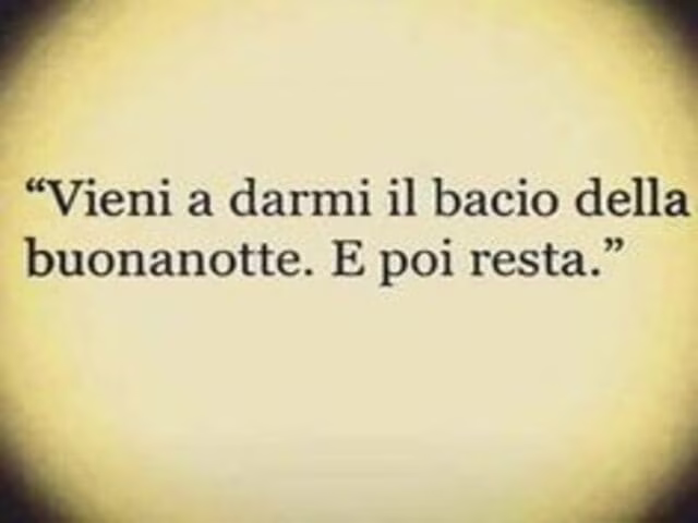 bacio della buonanotte immagini 1