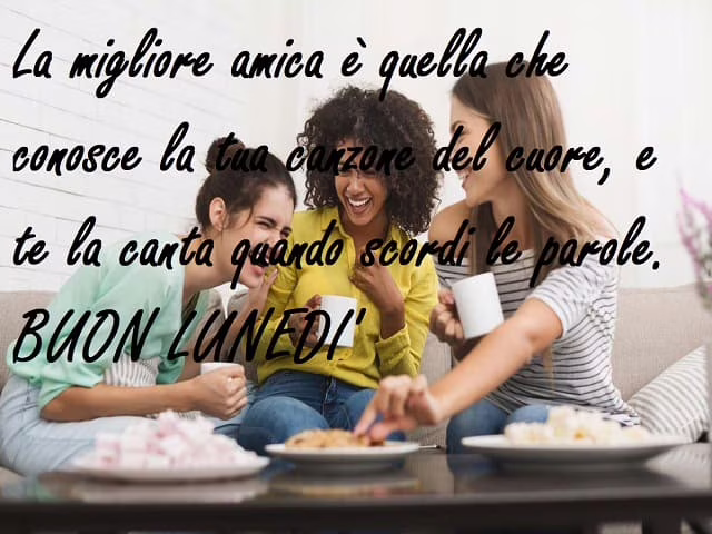 buon lunedì piovoso