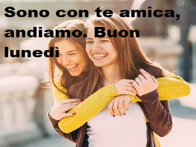 buon lunedì piovoso