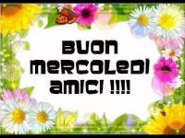foto amici mercoledì 