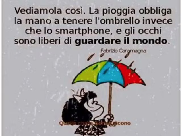frasi belle sulla pioggia