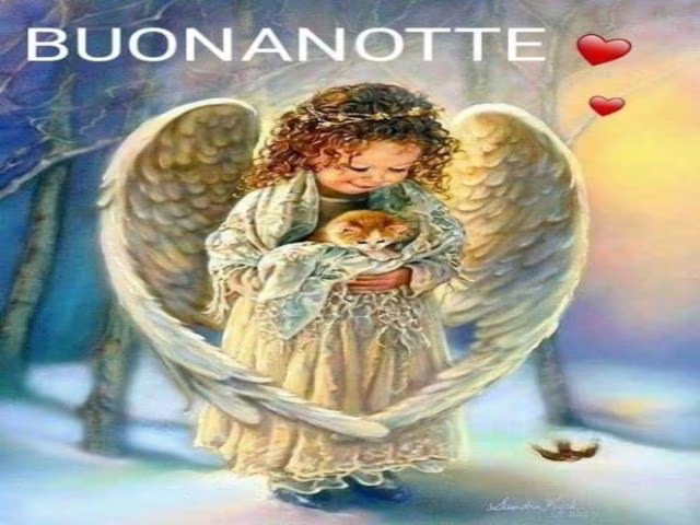 frasi buonanotte con angeli