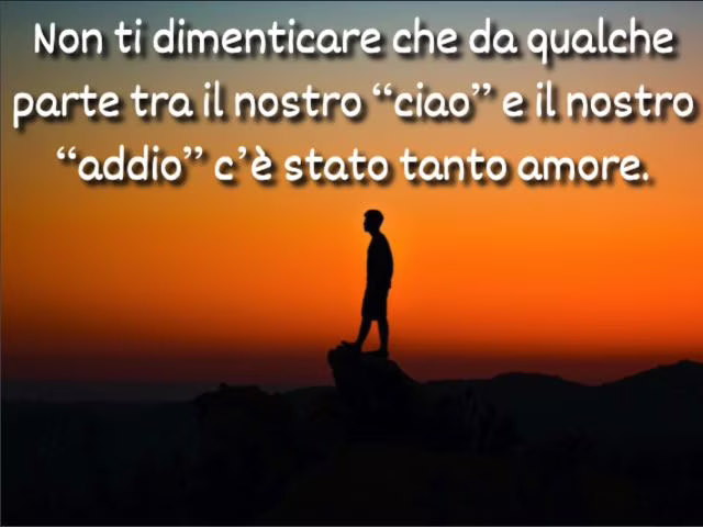 frasi d amore d addio