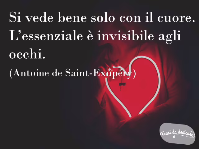 frasi dal cuore