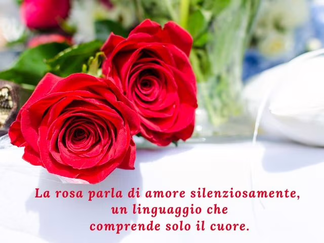 frasi sulle rose rosse