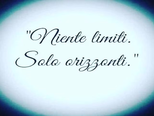 guardare l'orizzonte