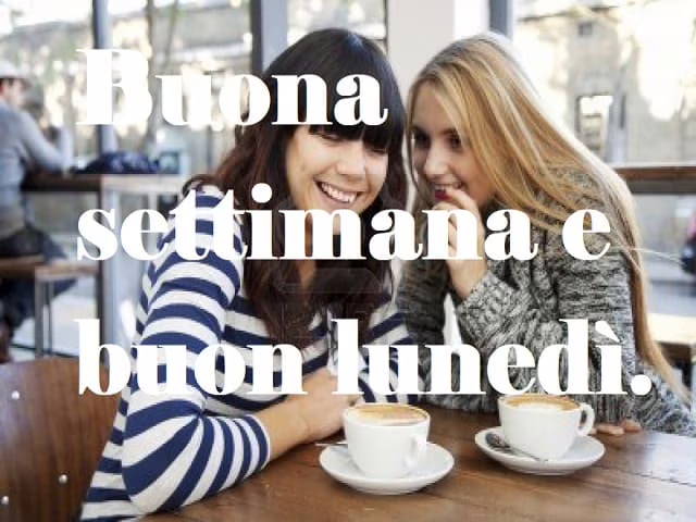 immagini di buon lunedì con caffè