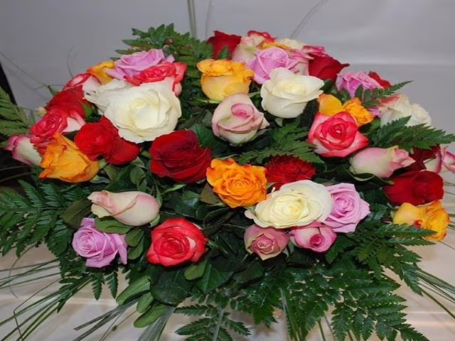 mazzo di rose rosse immagini