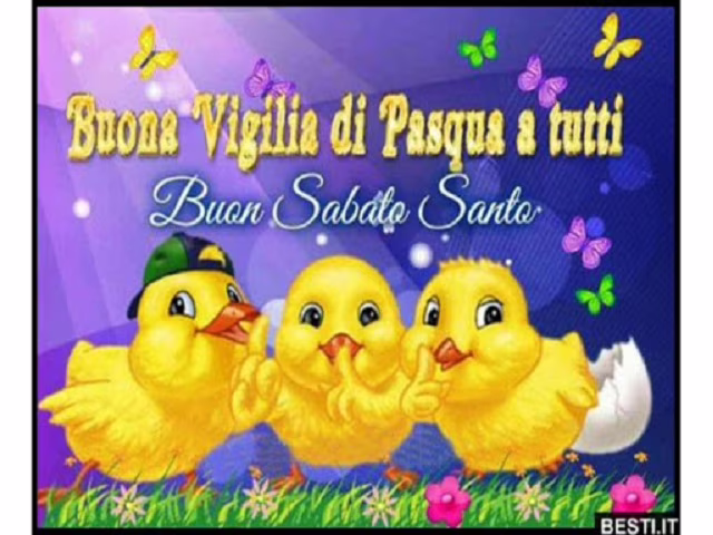 buon sabato di pasqua