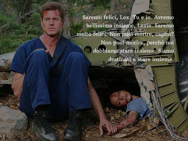 grey's anatomy frasi amore