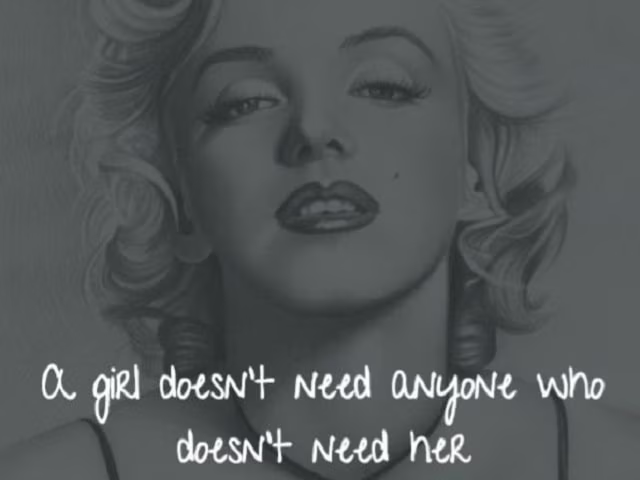 aforismi di Marilyn Monroe