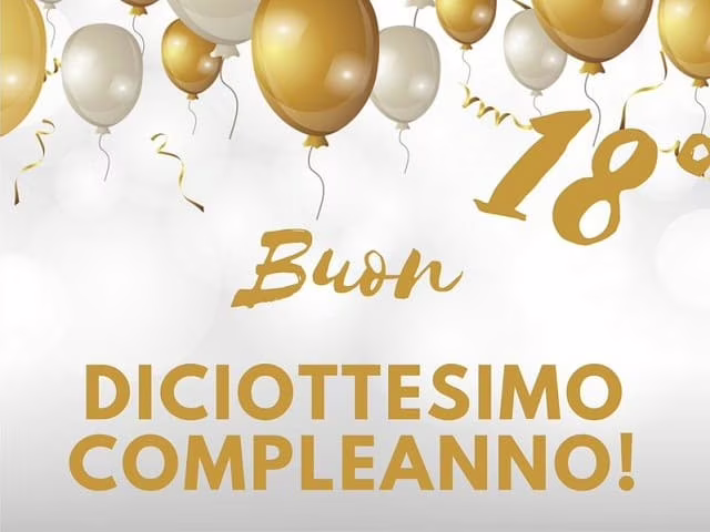 frasi 18 compleanno divertenti
