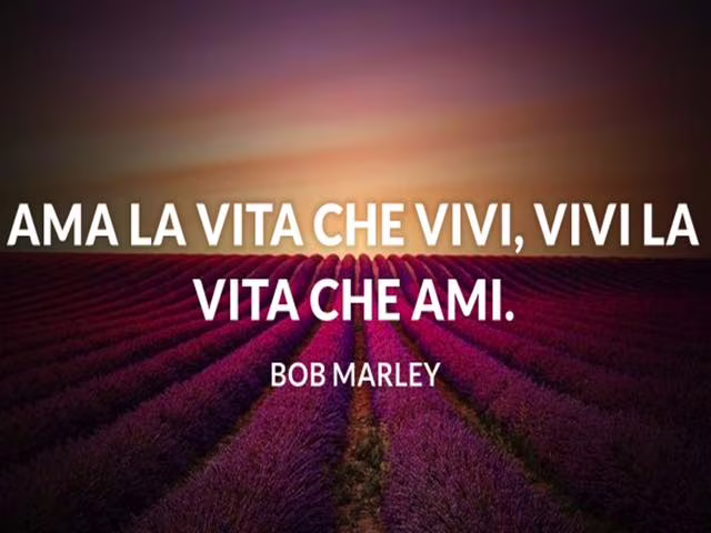 frasi belle di bob marley