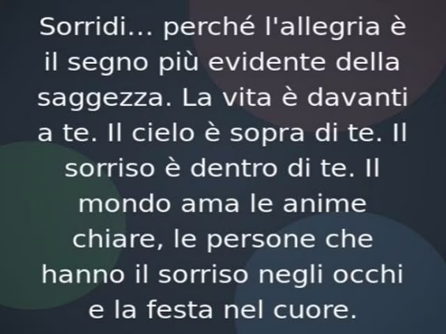 frasi con allegria