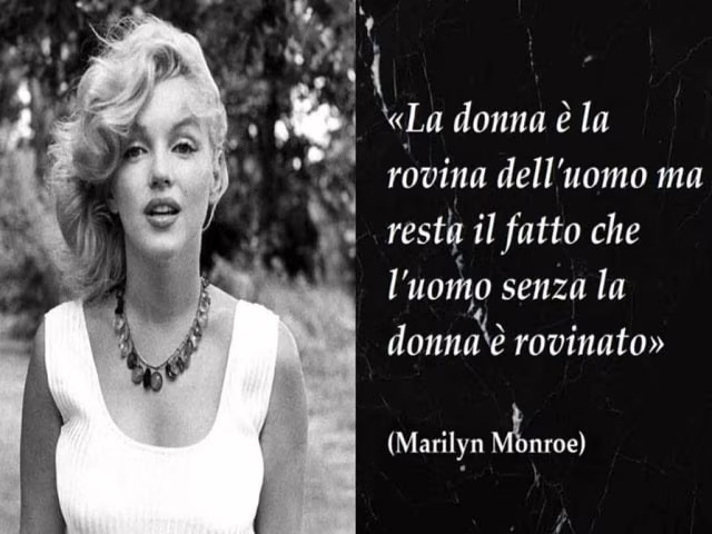 frasi e immagini Marilyn Monroe