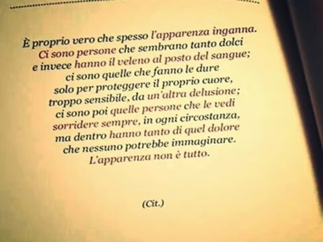immagine sull'apparenza 