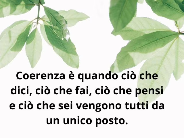 Frasi citazioni sulla coerenza