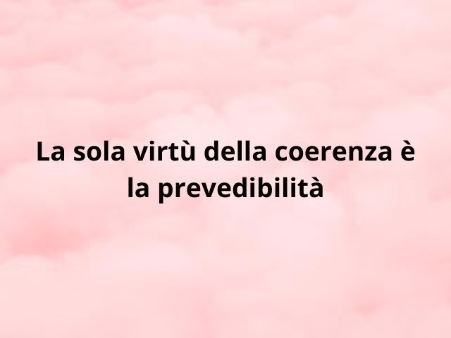 Frasi su coerenza
